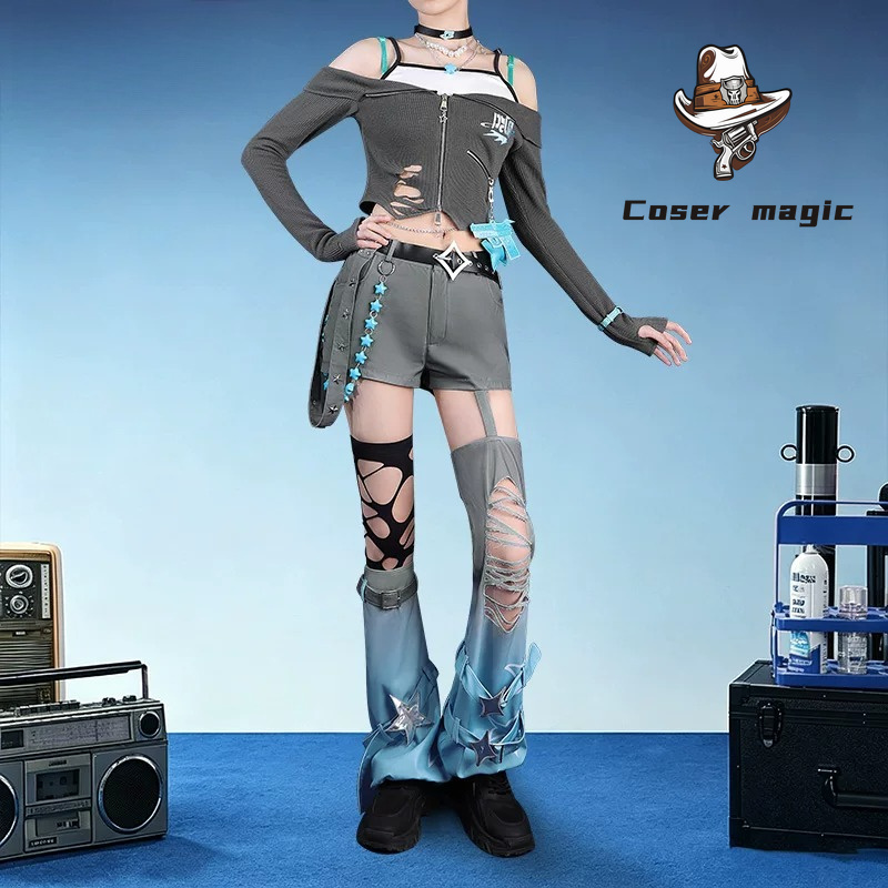 Party Games For Christmas - ゲーム VTuber Y4T4 Rei7 コスプレ衣装制服ハロウィンカーニバルパーティークリスマスプレイ役割服服