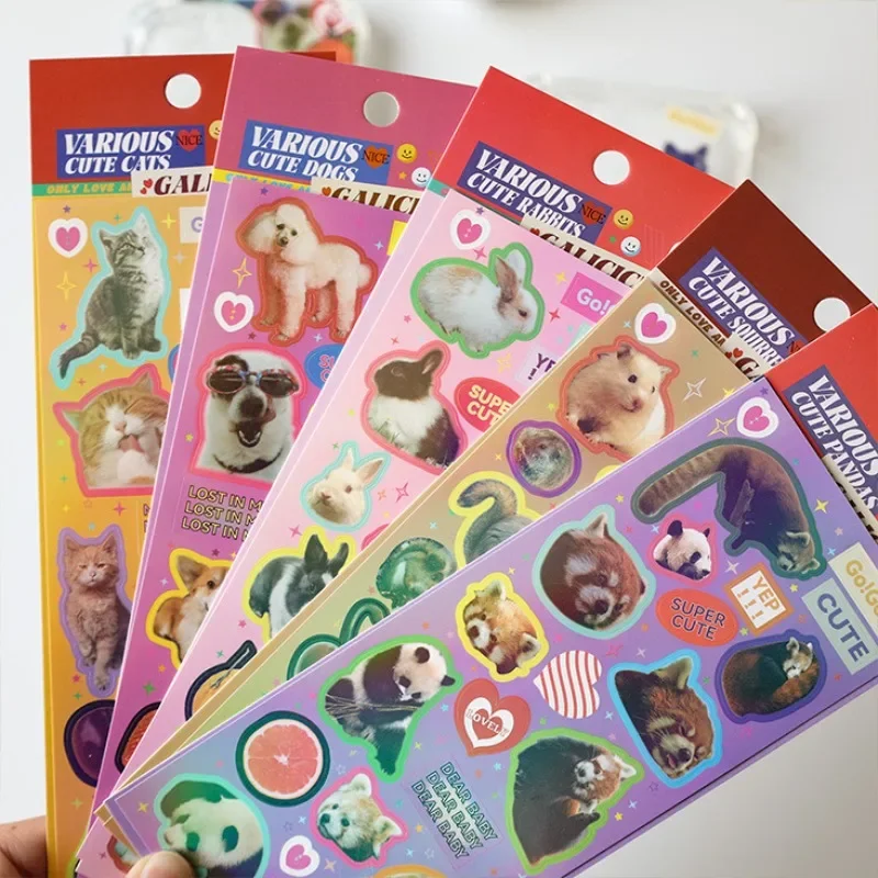 DIY用防水ビニールステッカー,かわいいステッカー,動物園, - Zoo Party Games のレビューと価格