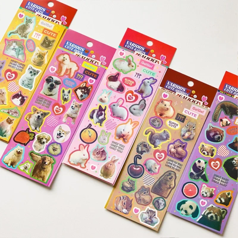 DIY用防水ビニールステッカー,かわいいステッカー,動物園, - Zoo Party Games のレビューと価格