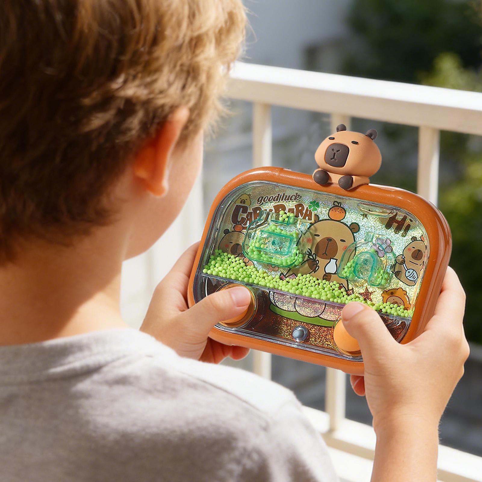 カピバラ型ハンドヘルドウォーターゲーム（LEDライト付き）、 - Party Games For Adults And Kids のレビューと価格