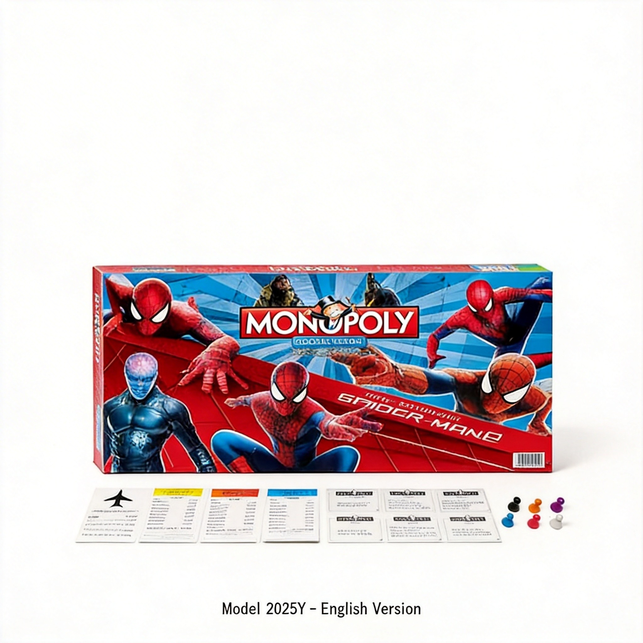 スパイダーマン モノポリー ボードゲーム - スーパーヒーロ - Hasbro Game Monopoly のレビューと価格